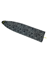 Stretch Fun Board Sock in Monogram Coal & Lime