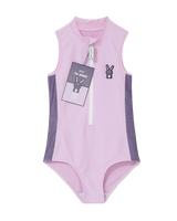 The Roarsome Girls Girls Hop The Bunny Swimsuit in Pink