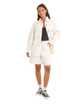 Camilla Oversized Jacket in Ivory