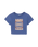 Interupted Vintage Crop T-Shirt in Cobolt