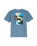 Boys Longosnake T-Shirt in Blue Wash