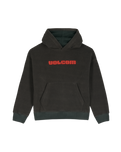 Boys Tookool Hoodie in Rinsed Black