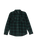 Boys Bowered Fleece Overshirt in Scarab