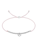 The Joma Jewellery Duo A Little Mummy And Me Bracelet in Silver Plating