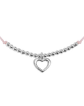 The Joma Jewellery Duo A Little Mummy And Me Bracelet in Silver Plating