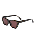 Cate Polarised Sunglasses in Tortoise & Plum