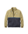 Woodlander Polar Fleece Jacket in Warm Beige Marl & Charcoal