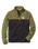 The Passenger Mens Set Off Polar 1/4 Zip Fleece Jacket in Khaki