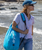 Compression Travel Bag in Blue