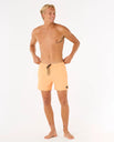 The Rip Curl Mens Offset Volley Shorts in Mandarin