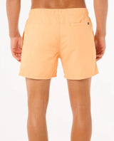 The Rip Curl Mens Offset Volley Shorts in Mandarin