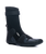 Session 5mm Round Toe Wetsuit Boots in Black & Charcoal
