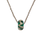 The Nalu Beads Cornish Coast Morva Necklace in Silver & Teal