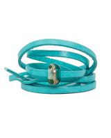 The Nalu Beads Cornish Coast Wrap Bracelet in Multi
