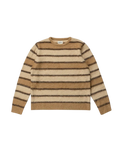 Mohair Striped Jumper in Bark