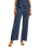 Pinstripe Trousers in Indigo