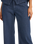 Pinstripe Trousers in Indigo