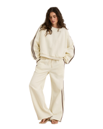 The Rhythm Womens Contrast Sweatshirt in Cream