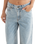 The Rhythm Womens Boyfriend Jeans in Blue Wash