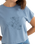 The Rhythm Womens Floral Blooms Printed T-Shirt in Slate