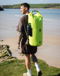 Session 60L Dry Bag Backpack in Flash Green