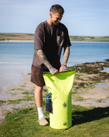 Session 60L Dry Bag Backpack in Flash Green
