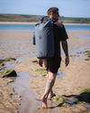 Session 60L Dry Bag Backpack in Storm Grey