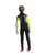 Boys Element 3/2mm Back Zip Wetsuit in Black, Lime & Multi