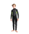 Boys Element 3/2mm Back Zip Wetsuit in Black, Lime & Multi