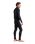 The C-Skins Mens Element 3/2mm Back Zip Wetsuit in Black, Anthracite & Cyan
