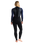 The C-Skins Womens Element 3/2mm Back Zip Wetsuit in Black, Slate & Coral