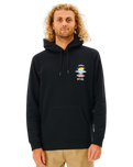 Search Icon Hoodie in Black