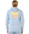 The Rip Curl Mens Wetsuit Icon Hoodie in Ice Blue
