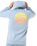 The Rip Curl Mens Wetsuit Icon Hoodie in Ice Blue