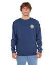 The Rip Curl Mens Wetsuit Icon Sweatshirt in Light Navy