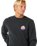The Rip Curl Mens Wetsuit Icon Sweatshirt in Black Marle