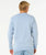 The Rip Curl Mens Wetsuit Icon Crew Sweatshirt in Ice Blue