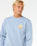 The Rip Curl Mens Wetsuit Icon Crew Sweatshirt in Ice Blue