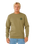 Wetsuit Icon Sweatshirt in Surplus Green