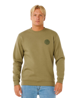 Wetsuit Icon Sweatshirt in Surplus Green