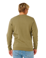 Wetsuit Icon Sweatshirt in Surplus Green