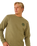 Wetsuit Icon Sweatshirt in Surplus Green
