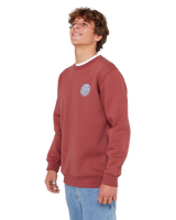 The Rip Curl Mens Wetsuit Icon Sweatshirt in Applebutter
