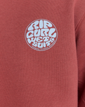 The Rip Curl Mens Wetsuit Icon Sweatshirt in Applebutter