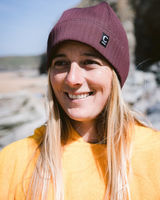 Storm Chaser Beanie in Rust