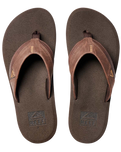 Cushion Dawn Flip Flops in Brown