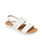 Water Vista Sandal in White & Tan