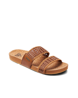 The Reef Womens Cushion Woven Vista Sandals in Brunette