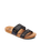 The Reef Womens Cushion Woven Vista Sandals in Black