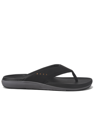 The Reef Mens Cushion Norte Flip Flops in Dark Grey